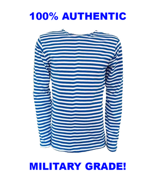 Authentic Telnyashka – Russian Striped Shirt | USSR Military Outfit & Surplus | Russian Military Shirt & Underwear