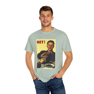 No to Alcohol Shirt - Soviet Propaganda Collection