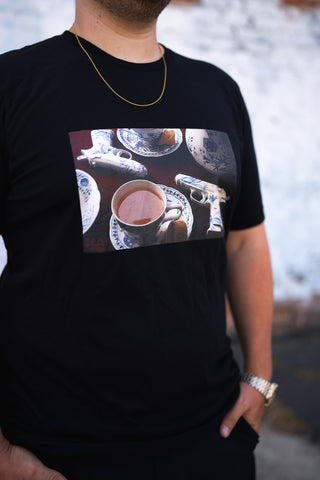 Babushka's Tea With a Side Of Pistols Shirt - Nostalgia Collection