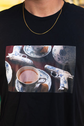 Babushka's Tea With a Side Of Pistols Shirt - Nostalgia Collection