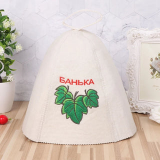 "БАНЬКА" Wool Sauna Hat