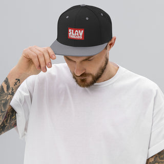 Slav Threads Signature Snapback Hat