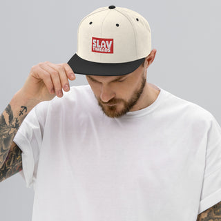 Slav Threads Signature Snapback Hat